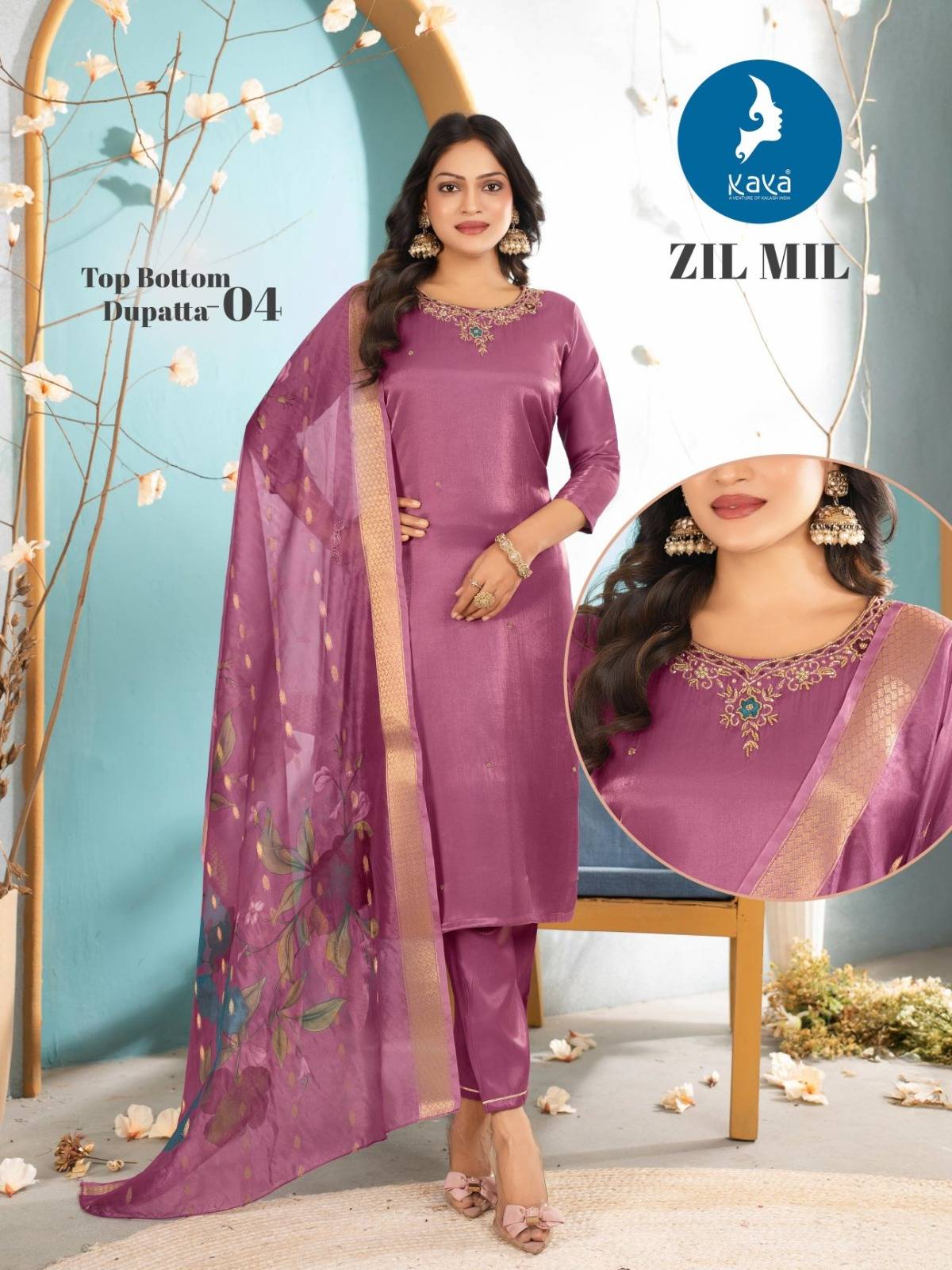 Kaya Zil Mil Wholesale Kurtis in Mumbai